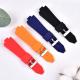 Custom Watch Strap 10mm Soft Silicone Rubber 4 Colors Watch Strap Bands