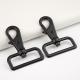 Standard Size Black Swivel Dog Hook Snap Leash Metal 38mm for Computer Shoulder Strap