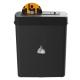 P4 Security 8 Sheets Cross Cut Paper Shredder Machine CD222P-8 with 13L Bin Basket