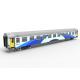 Air Conditioned Passenger Rail Cars , Passenger Train Cars 160 km/h Sleeper Train Cars
