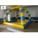 Outdoor Sports Summer Inflatable Water Pools In Rectangle Shape With Tent