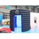 Oxford Cloth Inflatable Photo Booth Enclosure Backdrop Portable Inflatable 360 Circular Photo Booth