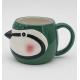 Wholesale 3d mug cartoon ceramic mug coffee cup mugs promotional ceramic tea milk cups