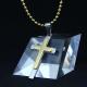 Fashion Top Trendy Stainless Steel Cross Necklace Pendant LPC386
