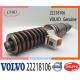 22218106 VO-LVO Diesel Engine Fuel Injector 22218106 BEBE5L14001 for VO-LVO MD16, 85020091 22218106 85020090