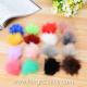 Wholesale Colorful Fake Rabbit Fur DIY Pom Pom Ball For Handbag Costume Keychain Decoration
