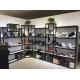 Simple Popular Metal Retail Shoe Shelves Stand Showcase Customized Design