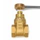  3/4in Lockable Ball Valve With Lock Key
