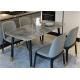 Family Luxury Marble Dining Table , Marble Countertop Dining Table