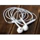 IP001 In-Ear wired Earlphone with Microphone for Iphone5/5S/6 (white)