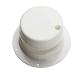 PP Material RV Trailer Accessories Sewer Vent Cap With 6 Screw Holes