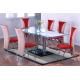 2m Modern Lifestyle Extendable Dining Table DT-809 Wear Resistant With Iron Frame