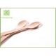 Biodegradable Eco Friendly Cutlery Set Birch Wooden Forks And Knives 200mm