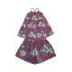 2022 England Style Cotton Lovely Sling Floral Kids Clothing Sets for Girls Custom Sling