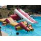 Inflatable water game with durable 0.9MM PVC tarpaulin, Repir kits for Water Park