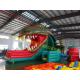 dinosaur giant inflatable slide
