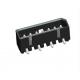 SMT Single Row Wire To Board Connector 1.25mm Male PA9T UL94V0 BLACK Sn Au Plated