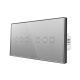 6 Gang 280g Touch Light Switch Embedded Remote Control Light Switch