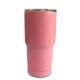 Vehicle Use Pink Stainless Steel Tumbler Custom Sport Coffee Travel Mug