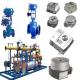 Flanged PFA PFA Liners Pneumatic Control Valve Positioner Samson with 4-20 mA Signal