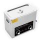 SUS 304 Ultrasonic Cleaner 6L Tank Dual Frequency Cleaning Machine 180W Power