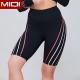 CTTC 315gsm Black Women Biker Shorts Gym High Waisted Athletic Fashion