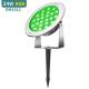 Stainless Steel SS316L Led Pin Lights RGB DMX512 Control 24W IP68 Smd3535