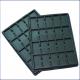 ESD Black Plastic Blister Tray Packing For PCB
