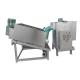 Screw Press Sludge Dewatering Machine For Thickening Sewage Treatment