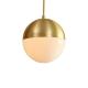 String Sphere Glass Pendant Lights Suspension Lamp Brass Black Finish