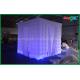 Professional Photo Studio Oxford Cloth Led Lighting Inflatable Photo Booth Kisko Frame For Wedding