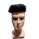 Swiss Lace Injected Toupee for Men 100% Human Hair Replacement System 24mm Texture