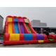 Large Outdoor EN14960 Carnival 3 lane Inflatable Water Slide For Kids