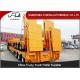 Heavy hydraulic low bed semi truck trailer low loader 80 ton capacity
