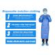 SMS Non Woven Fabric Medical Disposable Gowns