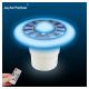 RGB Atmosphere Inflatable Yard Lawn Outdoor LED Solar Floating Swimming Pool Light