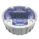 Flashing Traffic Warning Light Solar LED Road Stud Reflectors For Road Safety