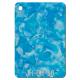 Blue Petal Texture Patterned PMMA Acrylic Plastic Plate Home Lamp Cover