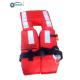 Red Color Lifesaving Vest , High Durability Inflating Ocean Life Jackets