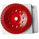 100mm Red Round Diamond Cup Wheel
