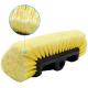 10  Yellow Quad All Sided Car Detailing Brush With Soft Bristle RV Truck Use