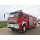 HOWO 196kw 4x2 Foam Fire Truck 6 Ton With 1000L Capacity Multifunctional