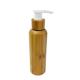 Empty Lotion Pump Bamboo Cosmetic Containers Lotion Bottles  Inner Plastic 120ml