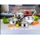 high quality induction cookware & stainless steel cooker & sauce pot