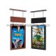 Indoor TFT Lcd Advertising Screen 43 Inch Ceiling Mount Super Slim Frame