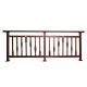 Apartment Interior Wall Mount Wrought Iron Stair Railing for Easy Installation