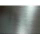 Hairline Stainless Steel Plate NO.4 Brushed Surface Finish 0.3mm Thick 1000mm Width