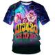 Customised All Over Sublimation Printing T Shirts 100% Polyester For Marathon