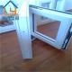 White Color UPVC Tilt And Turn Casement Windows Open Inside ISO9001 Certified