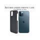 Thickness 0.65mm Matte Finish iPhone 12 Pro Aramid Phone Case